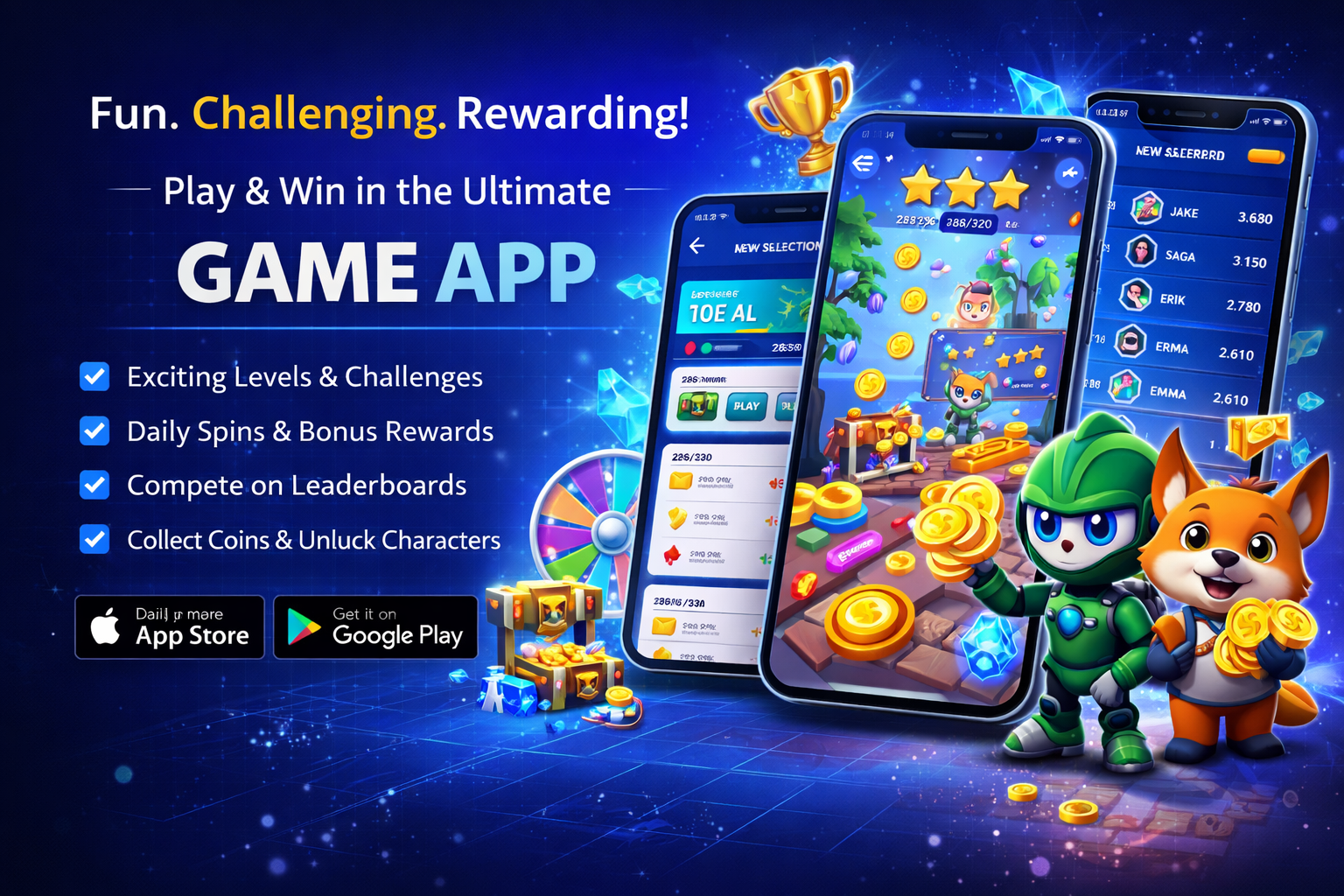 Game app project preview