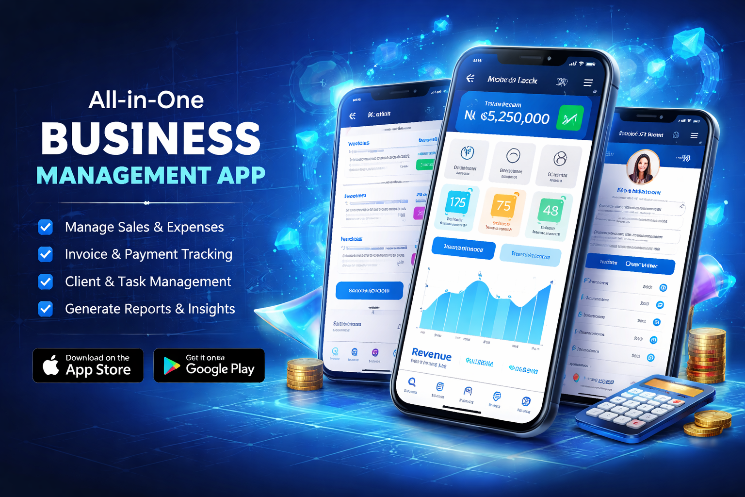 Business website project preview
